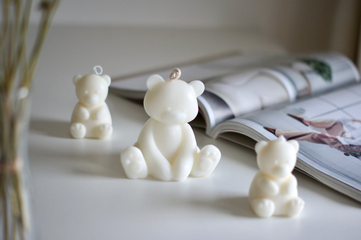Bear candle | home decor (mini/ big) gift