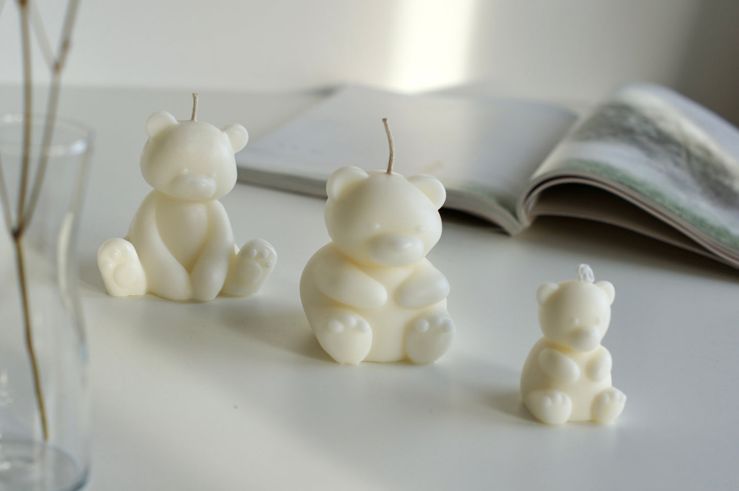 Bear candle | home decor (mini/ big) gift