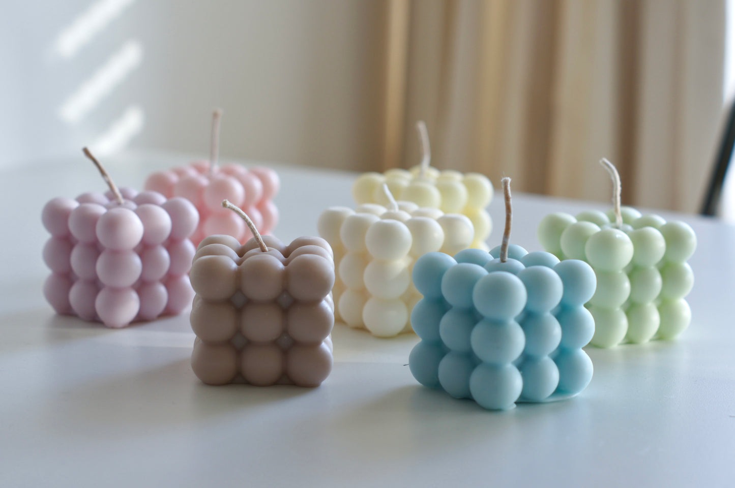 bubble candle | home decor