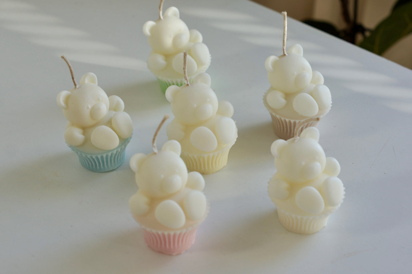 Muffin cup bear candle | home decor (mini/ big) gift