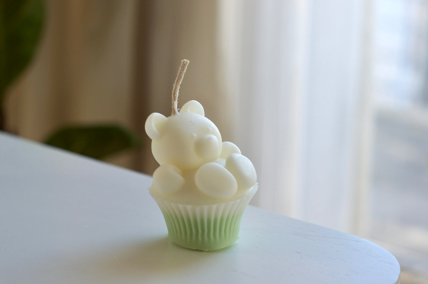 Muffin cup bear candle | home decor (mini/ big) gift
