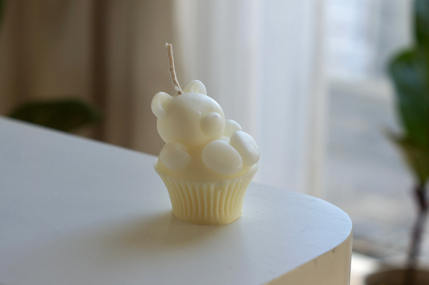 Muffin cup bear candle | home decor (mini/ big) gift